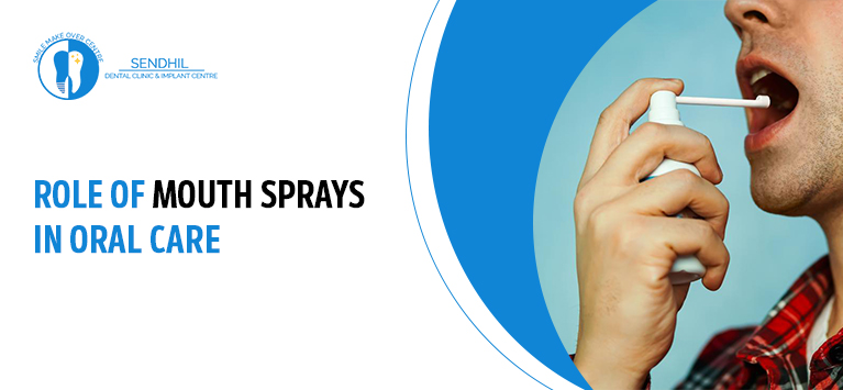 Role of mouth sprays in oral care